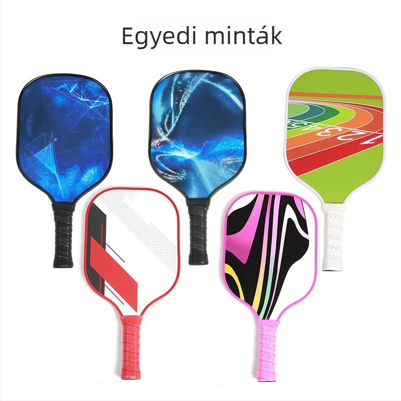 Pickleball perforált üveg- és szénszálas ütő beltéri használatra