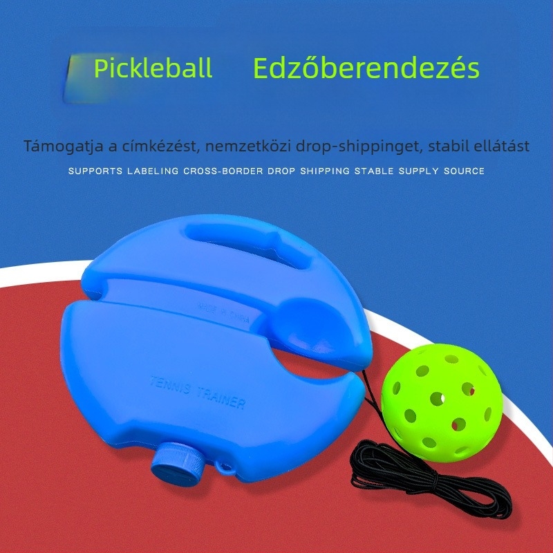 Egyéni pickleball edző készlet 40 lyukkal — kötéllel, PTE anyag, körülbelül 0,15 kg, átlátszó zacskóban