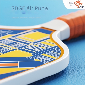 Pisces szénszálas pickleball ütő készlet beltéri és kültéri használatra, ultra könnyű kezdőknek, edzéscsomag