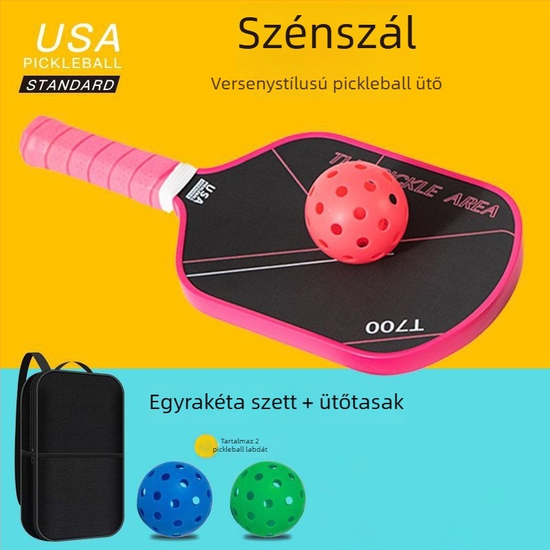 Pickleball ütő, ultra könnyű, T700 szénszálas, 240 g, Enjoy Sports