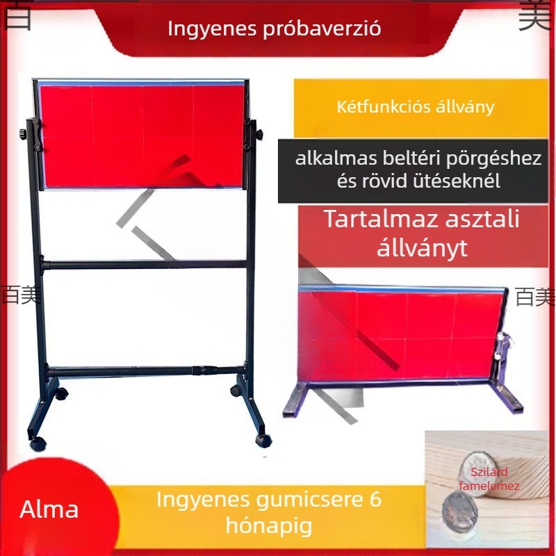Asztalitenisz visszaverő edző – egyéni gyakorláshoz – PP anyag