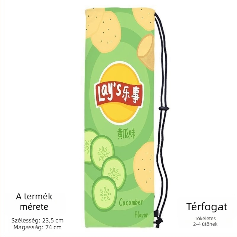 Hordozható tollaslabda ütő tároló táska felnőtteknek, aranyos, stílusos dizájnnal, keresztpánttal és védő húzózsinóros zsebbel