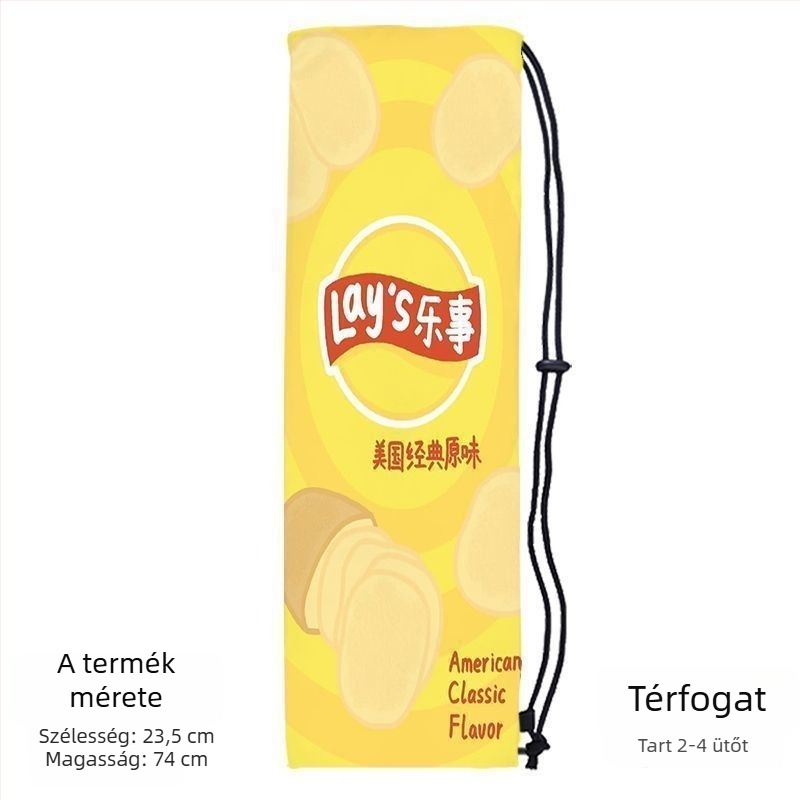 Hordozható tollaslabda ütő tároló táska felnőtteknek, aranyos, stílusos dizájnnal, keresztpánttal és védő húzózsinóros zsebbel