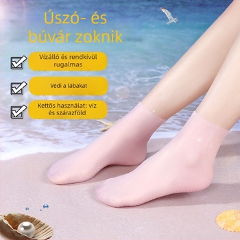 BNWTydhw szilikon búvárruhás zokni, elasztikus, vízálló, puha talppal, snorkelhez és úszáshoz