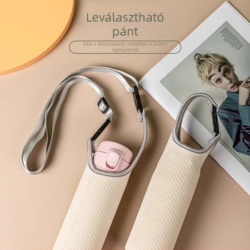 Universális PU bőr pohárvédő: hőszigetelés, égési sérülések elleni védelem, leesésálló, hordozható