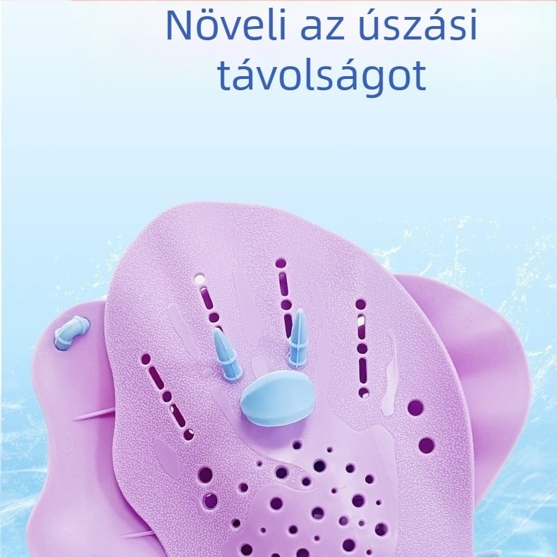Macaron színű kéziszellőző lapátok szabad merüléshez – csúszásmentes, kopásálló úszáshoz