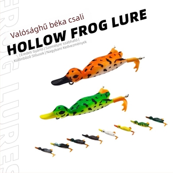 Luya Thunderfrog puha csali, biomimetikus csalihal, úszó, hosszú dobás, trolling