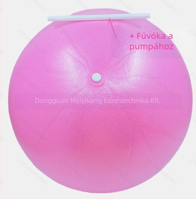 Felnőtteknek szóló medencefenéki izomtorna jóga labda – Octopus Pilates dizájn, PVC, 125 g, felfújható
