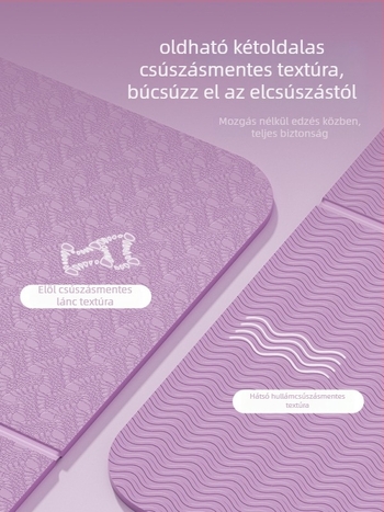 Longway összecsukható jóga matrac – csúszásmentes, TPE, 6–8 mm, 670 g