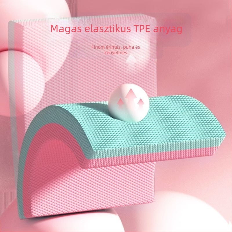 Jóga matrac geometriás mintával, 6 mm vastagság, TPE anyag, súly 200–600