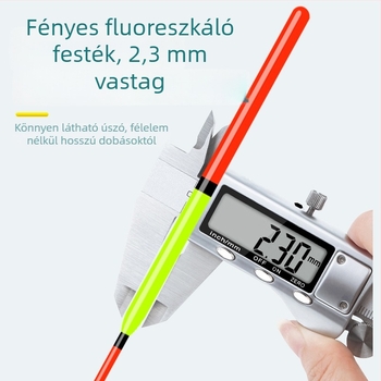 Water Code Nano horgászúszó készlet a függőleges sodrásra