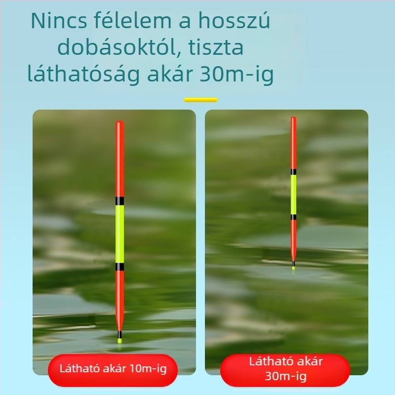 Water Code Nano horgászúszó készlet a függőleges sodrásra