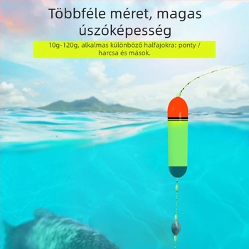 Vertikális sodrású horgászúszó – műanyag, Kínai eredet