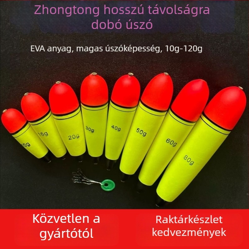 Vertikális sodrású horgászúszó – műanyag, Kínai eredet