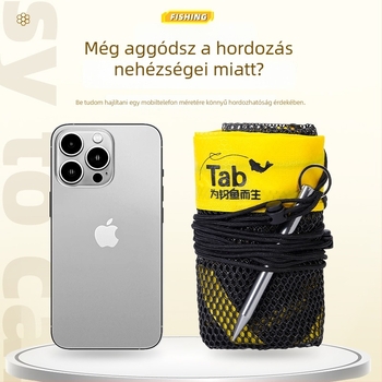 Tab Nylon Halászati Védelem – Hordozható Mini Halas Táska vadhalászatra