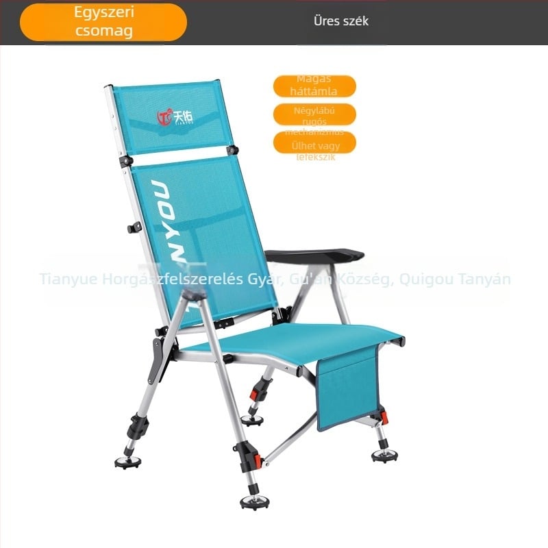 Horgász szék, európai stílusú, összecsukható, hordozható, minden terepen — szénacél, Tianyou