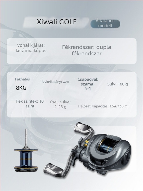 Pergető orsó, márka Other, doboz mennyisége: érdeklődjön az ügyfélszolgálatnál, kategória: horgászorsó