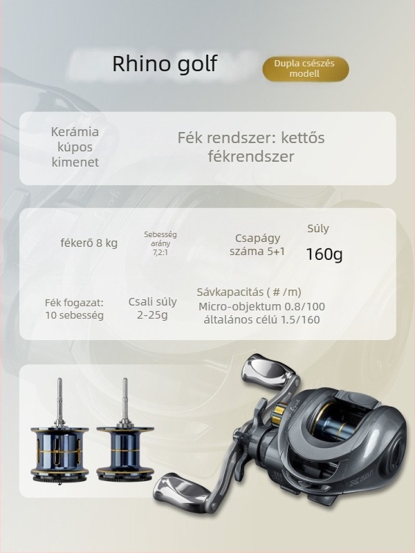 Pergető orsó, márka Other, doboz mennyisége: érdeklődjön az ügyfélszolgálatnál, kategória: horgászorsó