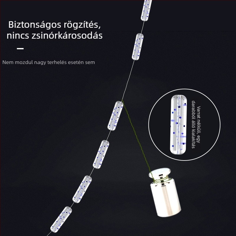 Jia Diaoni Ultra-Szoros Space Beans Szilikon Horgász Készlet – Magas Minőségű Ólomos Sinker, Plút Ülő és Teljes Kiegészítő Készlet