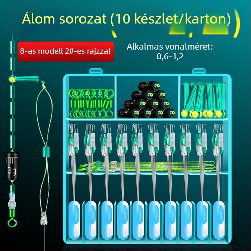 Szilikon úszó üléses fő damil-készlet és space beans — Anyag: selyem virág; Eredet: Egyéb