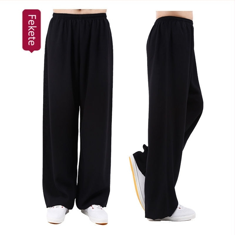 Tai Chi nadrág, Corduroy anyagú, len alapanyagból