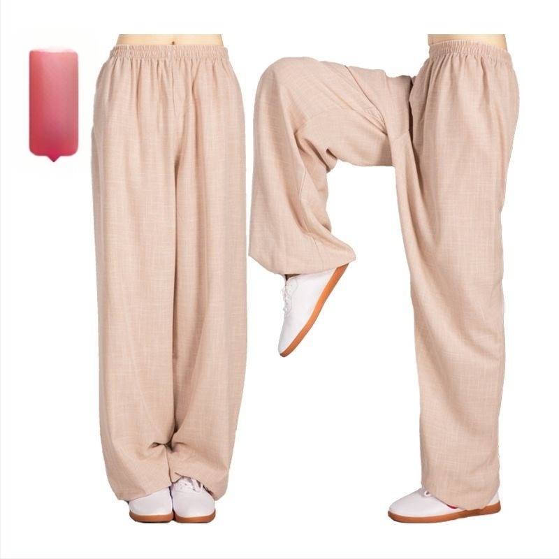 Tai Chi nadrág, Corduroy anyagú, len alapanyagból