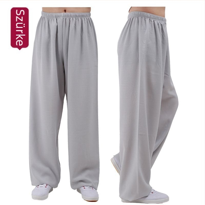 Tai Chi nadrág, Corduroy anyagú, len alapanyagból