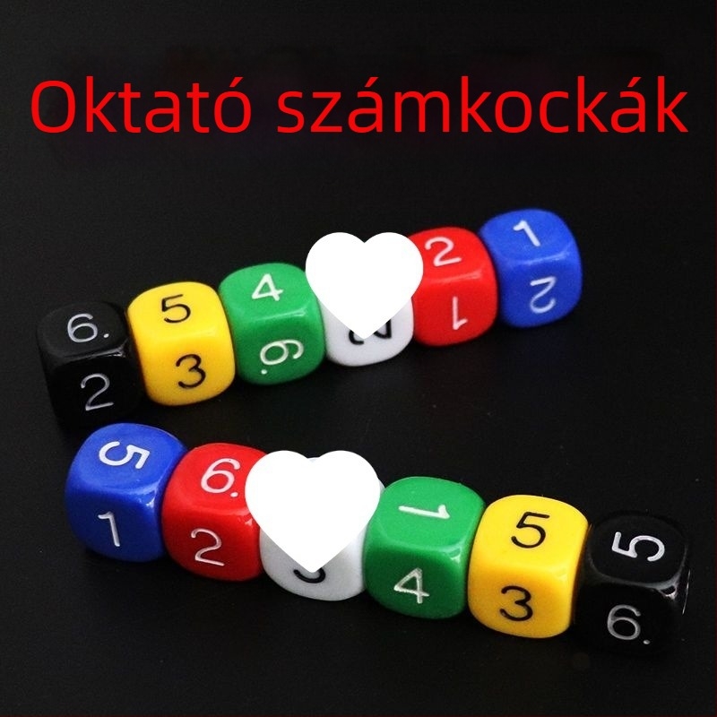 Oktatási célú rozsdamentes acél kockák – aritmetika oktatásához (összeadás, kivonás, szorozás, osztás)