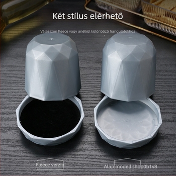 Alappal ellátott dobókupakészlet, kiváló minőségű hangtompítóval, műanyag kivitel, 100 darabos csomag, testreszabási lehetőség, alkalmas sakkhoz és kártyajátékokhoz