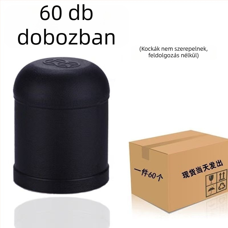 Alappal ellátott dobókupakészlet, kiváló minőségű hangtompítóval, műanyag kivitel, 100 darabos csomag, testreszabási lehetőség, alkalmas sakkhoz és kártyajátékokhoz