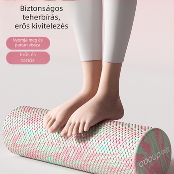 Szilárd jóga henger izomlazításra – rombusz alakú dizájn, anyag PE+EVA, ideális vádlihoz, karhoz és nyakhoz