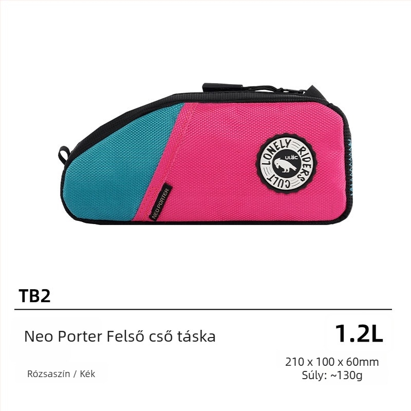 ULAC kerékpár váztáska a felső cső TB1/TB2, vászon, 1.2–1.6 L