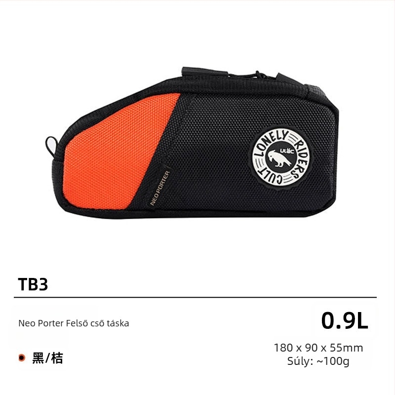 ULAC kerékpár váztáska a felső cső TB1/TB2, vászon, 1.2–1.6 L