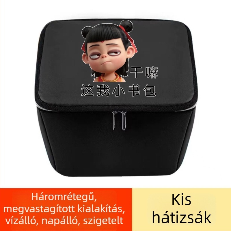 PU vízálló belső táska az elektromos kerékpár első kosarához
