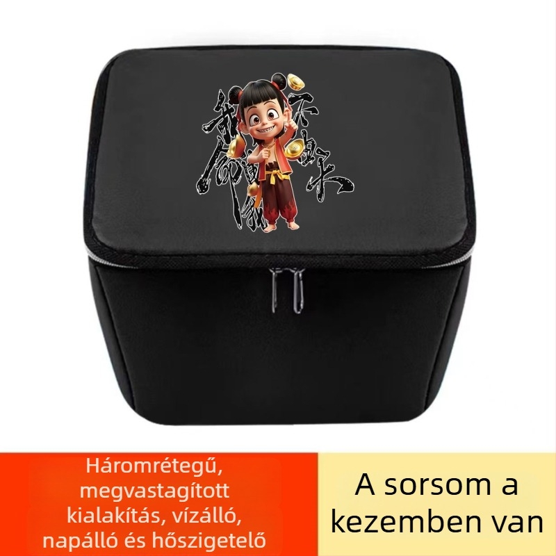 PU vízálló belső táska az elektromos kerékpár első kosarához