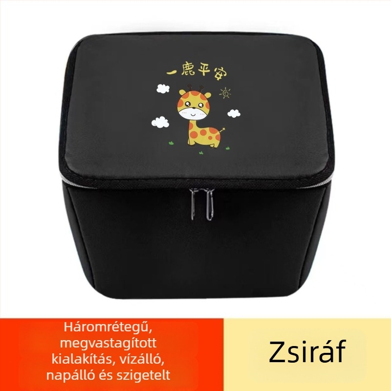 PU vízálló belső táska az elektromos kerékpár első kosarához