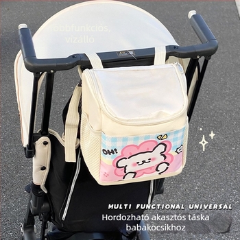Elülső akasztós táska elektromos kerékpárhoz, PU bőr, vízálló, béléses, modell: Electric Bicycle Hanging Bag