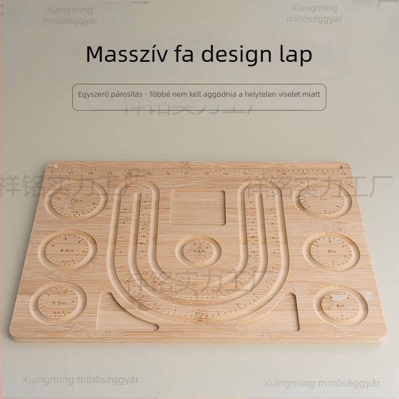 Karkötő bemutatóállvány – Fém, Gyöngy sablon, DIY tervezőeszköz