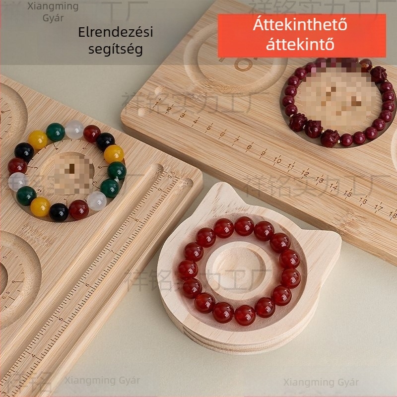 Karkötő bemutatóállvány – Fém, Gyöngy sablon, DIY tervezőeszköz