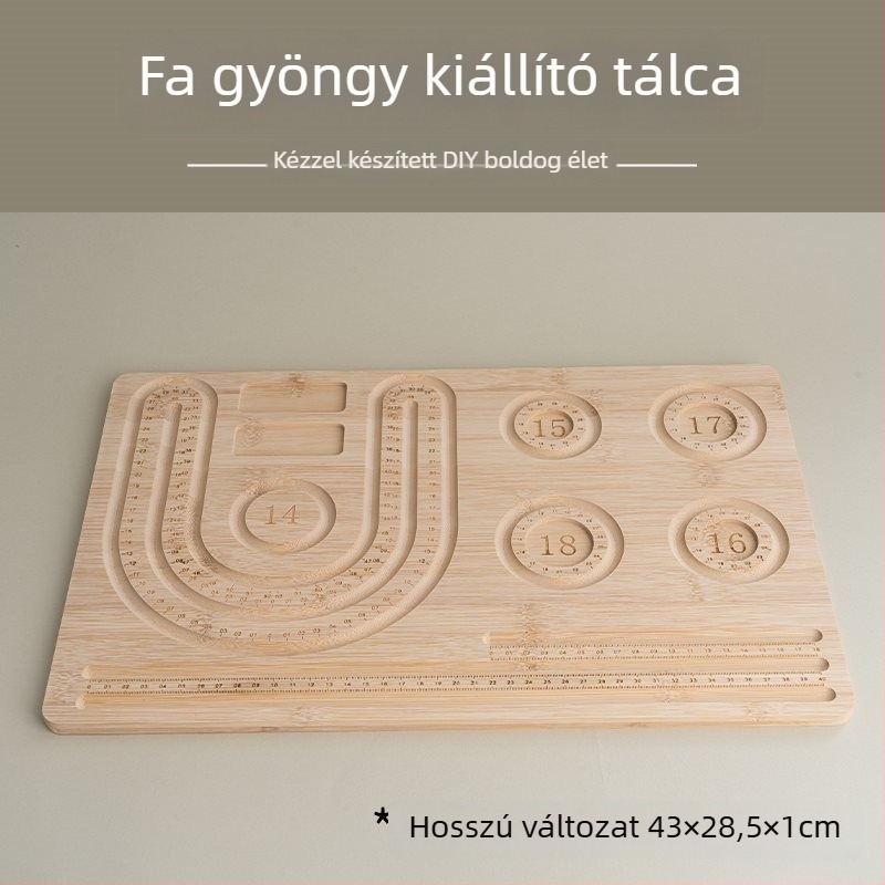 Karkötő bemutatóállvány – Fém, Gyöngy sablon, DIY tervezőeszköz