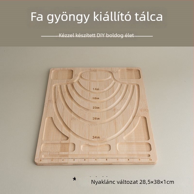 Karkötő bemutatóállvány – Fém, Gyöngy sablon, DIY tervezőeszköz