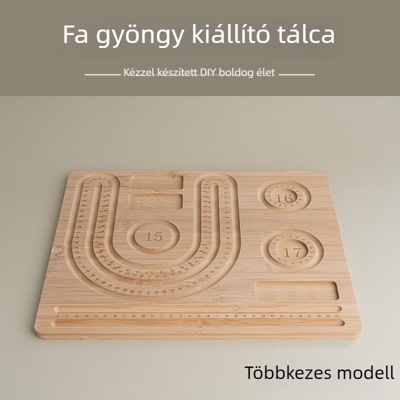 Karkötő bemutatóállvány – Fém, Gyöngy sablon, DIY tervezőeszköz