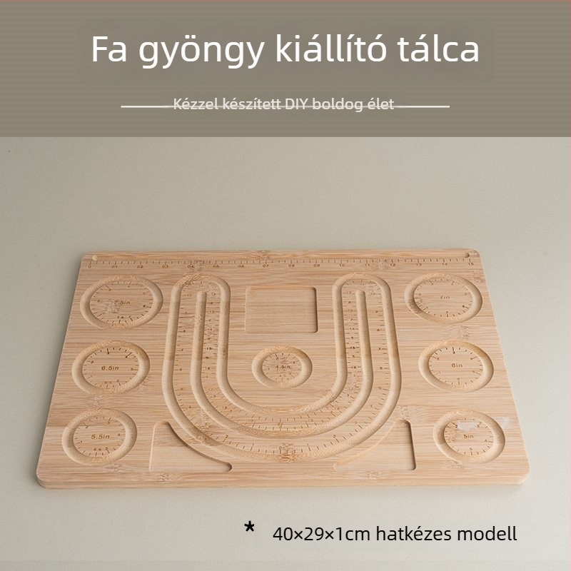 Karkötő bemutatóállvány – Fém, Gyöngy sablon, DIY tervezőeszköz