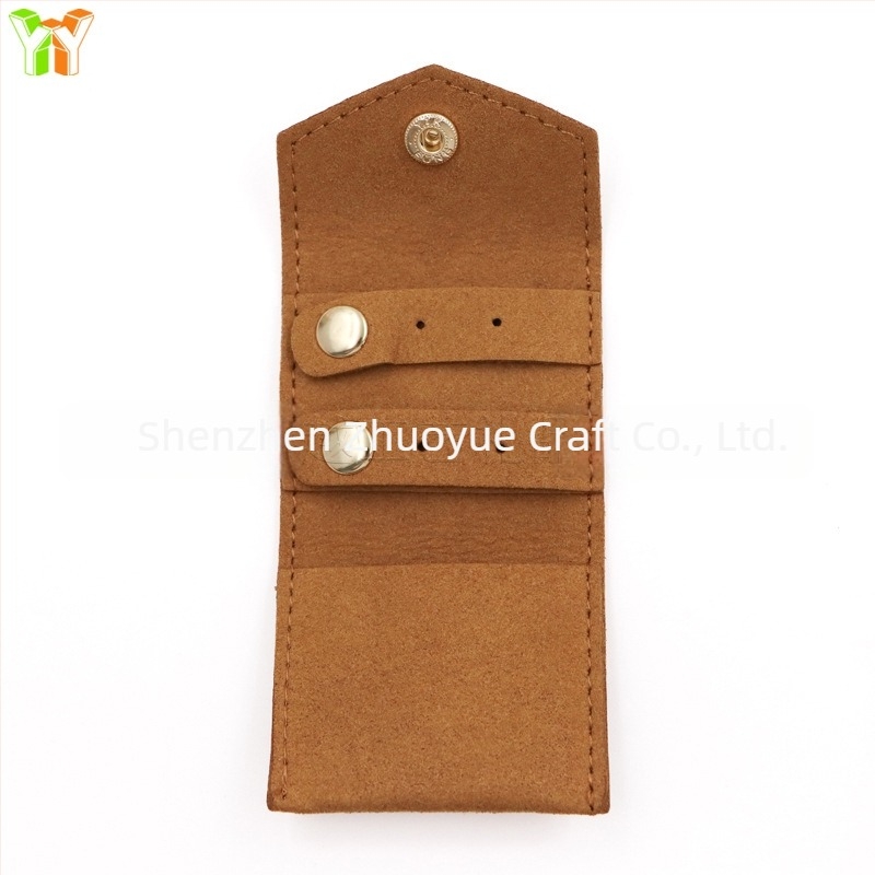 Ékszertáska, puha, clutch/K-style stílus, egyszínű mintázat, modell M-20240411
