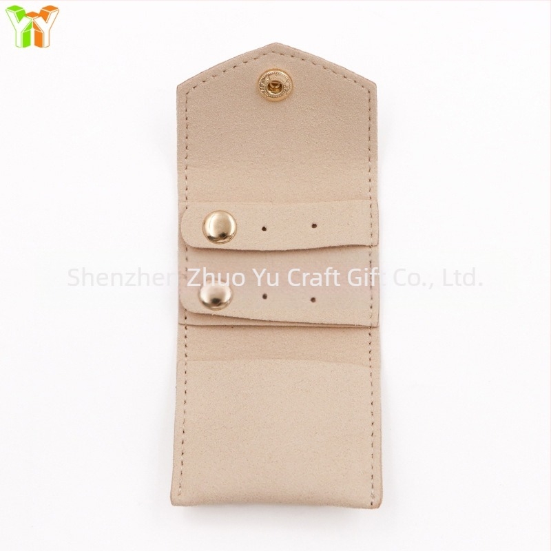 Ékszertáska, puha, clutch/K-style stílus, egyszínű mintázat, modell M-20240411