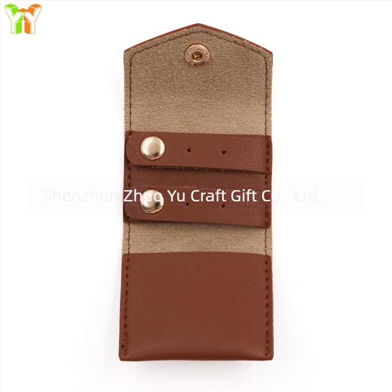Ékszertáska, puha, clutch/K-style stílus, egyszínű mintázat, modell M-20240411
