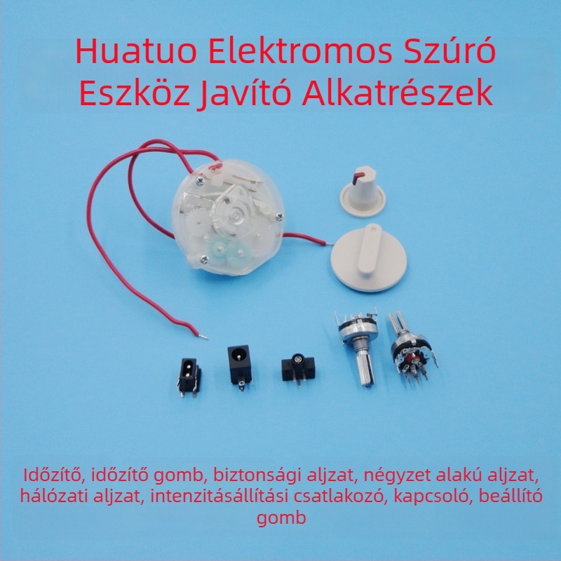 Huatuo SDZ-II elektromos tűkészülék kiegészítői – AC tápegység, mechanikus vezérlés, időzítő, gomb