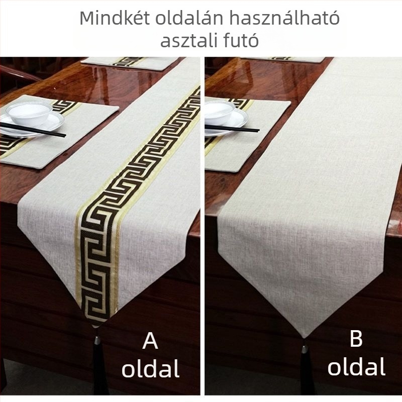 Asztali zászló, új kínai stílus, vászon art nylon
