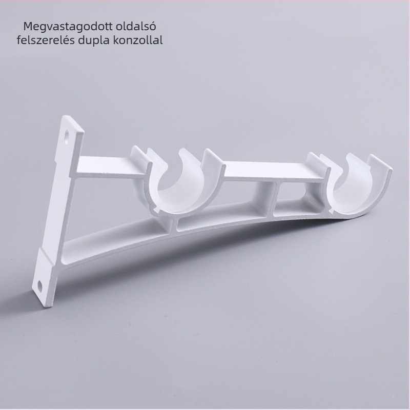Római rúd tartó függönyökhez, alumíniumötvözet, modern minimalista stílus, modell 5147, márka Jiadong