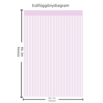 Díszítő függöny lézeres bojtokkal, modern minimalist stílus, márka Unique, anyag: Egyéb